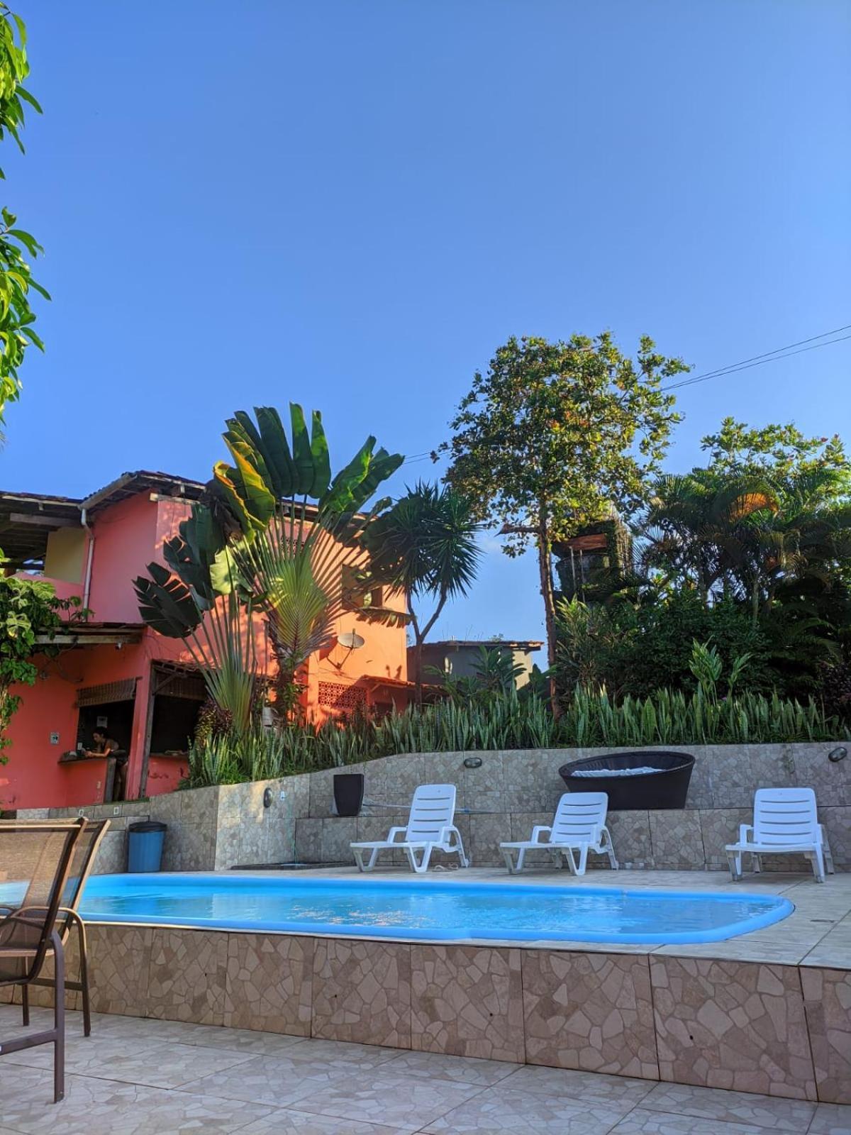 Alecrim Hostel E Pousada Velha Boipeba Bagian luar foto