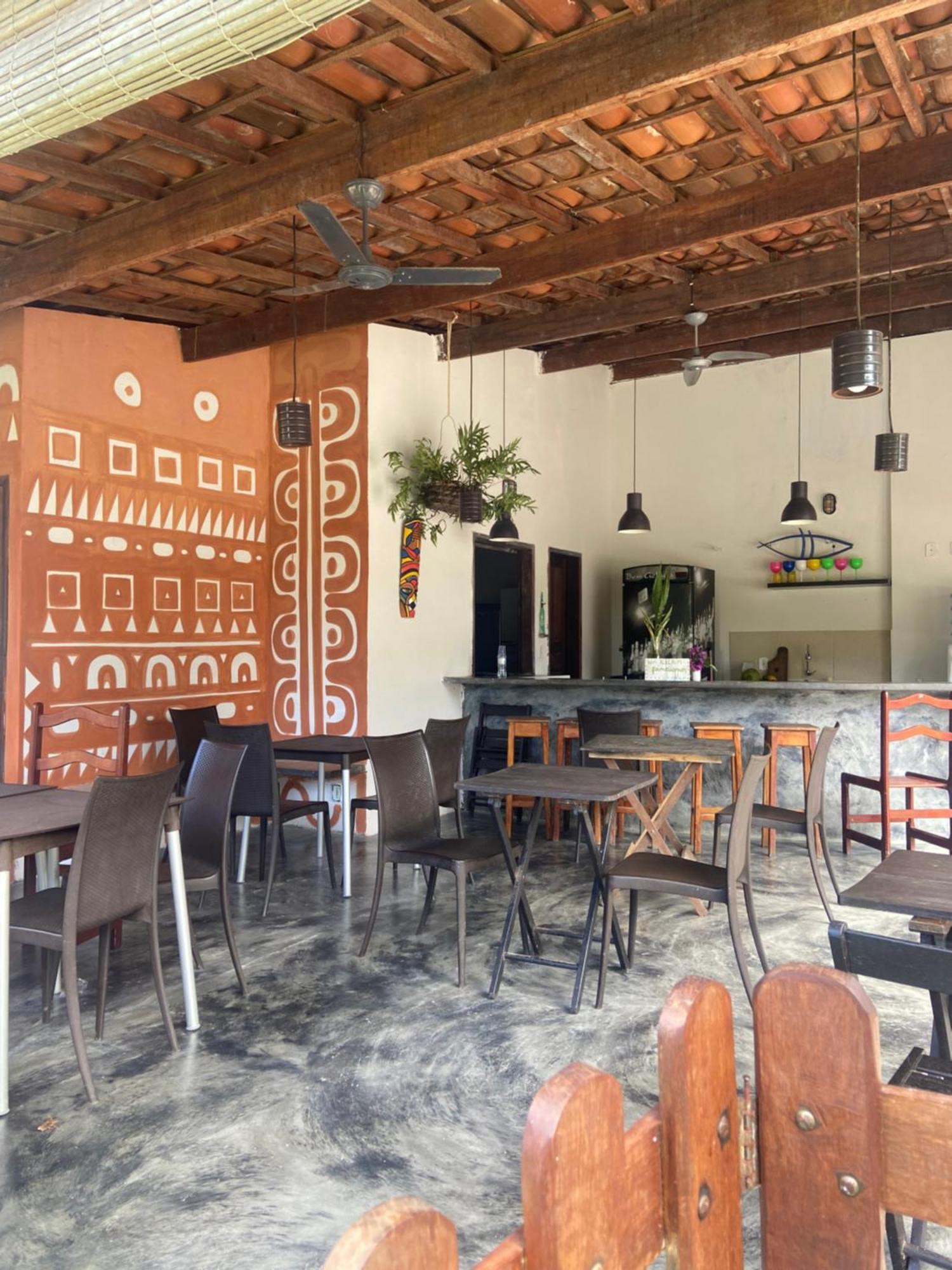 Alecrim Hostel E Pousada Velha Boipeba Bagian luar foto